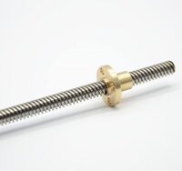 Trục vít me T8 150mm (Kèm ốc đồng)