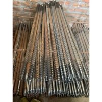 Trục xe bò, xe cải tiến, xe tự chế lắp bi 6205 tặng kèm ê cu và vòng đệm [BC shop] (Shop BC)