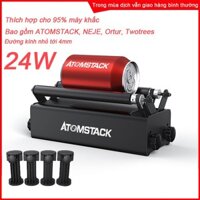 Trục xoay Atomstack R3 Pro máy khắc laser Xoay 360 Độ Trục Chạm Khắc 8 Góc,Thích hợp cho 95% máy khắc
