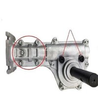Trục xới đất - HỘP SỐ gắn các bộ bánh sạc cỏ, lên luống, xới đât. lắp máy cắt cỏ - Khía 7/9 - Trục 26/28