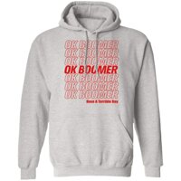 TrueKool Ok Boomer Generation Z Funny Hoodie - Long Sleeve - Sweatshirt