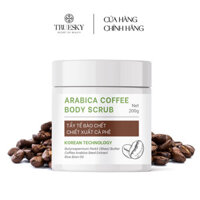 TRUESKY Tẩy tế bào chết body chiết xuất cà phê Arabica Coffee Body Scrub - 200g