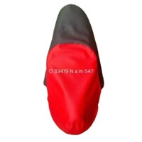 Trùm vỏ da bọc, áo yên ngồi xe AIR BLADE 2015 đỏ đen zin