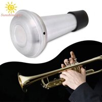 Trumpet metal mute bộ giảm thanh kèn nhỏ gọn người chơi mới bắt đầu công cụ thực hành