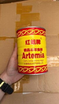 Trứng Artemia Lon Vàng Trung Quốc Tỷ Lệ Nở 85%
