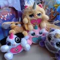 Trứng Bất Ngờ Chiến Đấu ZURU Meow Meow, Đám Mây Sóng, Trứng Kỳ Diệu Kỳ Lân, Đồ Chơi Nhồi Bông Hiệu Ứng Phát Sáng Trong Bóng Tối, Búp Bê Tóc Dài