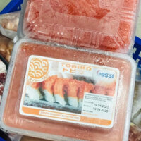 TRỨNG CÁ CHUỒN TOBIKO NHẬT BẢN. FULL HỘP 500G ĐỦ 3 MÀU