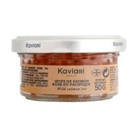Trứng Cá Hồi Muối, Wild Salmon Roe (50g) - KAVIARI