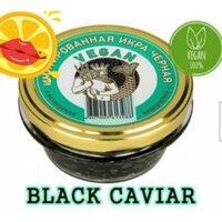 Trứng cá tầm chay 100% vegan lọ 100gr nk Nga