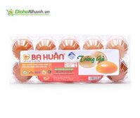 Trứng gà Ba Huân - Vỉ 10 loại 1