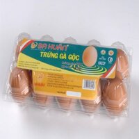 TRỨNG GÀ GỘC (HỘP 10 QUẢ)