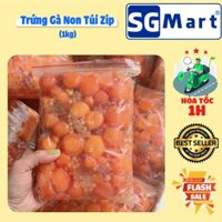 Trứng Gà Non - Trứng Non Túi Zip 1kg [Ship Hỏa Tốc 1H HCM]