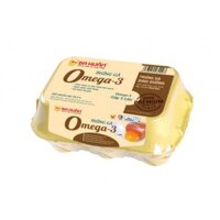 TRỨNG GÀ OMEGA 3 (HỘP 06 QUẢ)