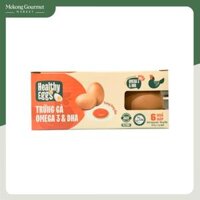 Trứng gà Omega 3 và DHA Healthy Eggs Vfood (6 quả)