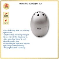 TRỨNG KHỬ MÙI TỦ LẠNH SILIT: thép không rỉ, nhỏ, gọn giúp tủ lạnh không bị lẫn các mùi thực phẩm bởi than hoạt tính