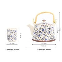 Trung Quốc Chùm Nồi Gốm Hộ Gia Đình Nhỏ Tươi Trà Bộ Nồi Trà Có Bộ Lọc Nhà Hàng Ấm Siêu Tốc Nhà Ở Nồi Đơn Cốc