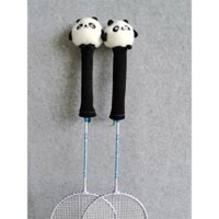Trung Quốc Gấu Trúc Cầu Lông Vợt Tay Cầm Bao Bảo Vệ Vợt Tay Cầm Bao Đồ Thể Thao Handmade Cầu Lông Mặt Dây Chuyền