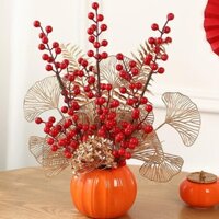 Trung Quốc Trang Trí Năm Mới Hoa Nhân Tạo Bó Hoa Bàn Trung Tâm Giả