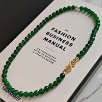 Trung Quốc Xanh Mã Não Vòng Cổ Cao Cấp Nữ Phù Hợp Với Xương Đòn Thời Trang Thu Đông Áo Len Dây Xích Elder Mẹ Dây Chuyền Quà Tặng20250221