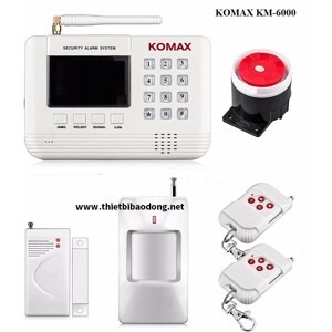 Trung tâm báo động chống trộm Komax KM-6000