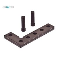 Trung tâm chế biến gỗ Scriber Công cụ đánh dấu cạnh vuông chính xác 90 độ Hợp kim nhôm Máy đo đánh dấu mộc-Inch