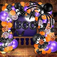 Trung Tâm Mua Sắm Bầu Không Khí Halloween Nhện Web Mắt Bóng Dây Chuyền Bộ Halloween Ma Lễ Hội Dự Tiệc Cung Cấp Bóng Bay