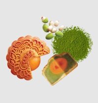 Trung thu Kinh Đô – Bánh nướng Hạt Sen Trà Xanh – 150G, 210G