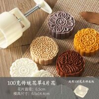 Trung Thu Trung Thu Khuôn Bánh Trung Thu Hộ Gia Đình Bấm Tay Da Tuyết Bí Ngô Bánh Đậu Xanh Bánh Ngọt Lớn Hoạt Hình Nhỏ Thực Phẩm Bổ Sung Dụng Cụ Nướng Bánh