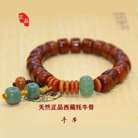 Trung thực Tây Tạng Yak Xương Vòng Tay Xương Phong Cách Tây Tạng Phật Hạt Mân Côi Hạt Wenwan Nam Nữ Cặp Đôi Vòng Tay Trang Sức20240808