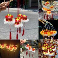 [Trung Thu]Đèn lồng nón lá cờ Tổ quốc thể hiện tinh thần yêu nước,lồng đèn trang trí Trung thu 2025,Quốc khánh 2/9