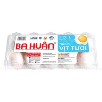 Trứng vịt Ba Huân hộp 10 quả 650g (ea)