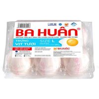 Trứng vịt Ba Huân hộp 6 quả 390g (ea)