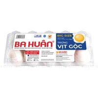 Trứng Vịt Gộc Ba Huân hộp 10 quả (ea)