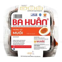 Trứng vịt muối Ba Huân hộp 4 quả (ea)