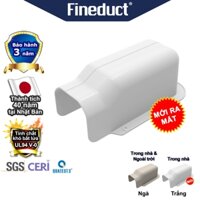 Trunking Nhựa Fineduct Chụp Áp Tường Màu Trắng WA - 80W/100W - Hàng nhập khẩu chính hãng