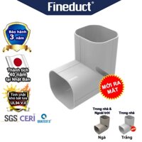 Trunking Nhựa Fineduct Co 90 Trong Góc Tường Màu Trắng CA - 80W/100W - Hàng nhập khẩu chính hãng