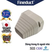 Trunking Nhựa Fineduct Nối Cuối Màu Ngà EA - 70/100 - Hàng nhập khẩu chính hãng