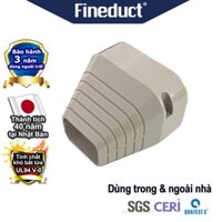 Trunking Nhựa Fineduct Nối Cuối EA-70/100 - Hàng nhập khẩu chính hãng