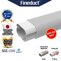 Trunking Nhựa Fineduct Ống Mềm Màu Trắng FB-80LW/ FA-100W - Hàng nhập khẩu chính hãng