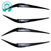 Trước Đèn Pha Bao Đầu Đèn Lông Mày Viền ABS Cho Xe BMW X3 X4 G01 G02 2018-2021