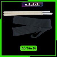 TRƯỜNG CÔN | Gỗ Tần Bì 2 khúc cao cấp Gậy mây võ cổ truyền, trường côn vovinam, wusu