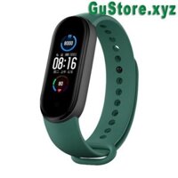 truongquynh- Dây đeo cao su thay thế chuyên dụng cho Xiaomi Mi Band 5 / 5 NFC GS-MI01 (có sẵn hàng)