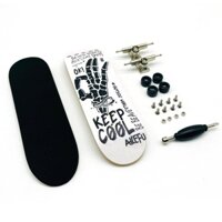 Trượt ván ngón tay chuyên nghiệp Maple Double Kickboard Trượt ván ngón tay mini sáng tạo Bánh xe thể thao Trượt ván tay