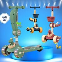 [Trượt xịn] Xe trượt Scooter 808A có nhạc đèn và trọng tải 8kg full box