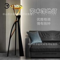 Trừu Tượng Cành Cây Nghệ Thuật Trang Trí Đèn Mẫu Phòng Khách Sạn Văn Phòng Bán Hàng Sảnh Sáng Tạo Đèn Sàn Điêu Khắc Lớn
