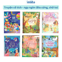 Truyện Cổ Andersen, Grimm, Ngụ Ngôn Aesop - 101 Truyện Động Vật, Chúc bé ngủ ngủ ngon - Sách Bìa Cứng Thiếu Nhi Tân Việt