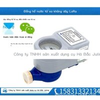 Truyền dẫn từ xa không dây LoRa đồng hồ nước điều khiển bằng van Internet thông minh giá WeChat thanh toán điện thoại di