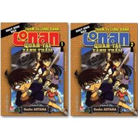 Truyện tranh - Combo 2 tập Conan: Quan tài xanh thẳm (Hoạt hình màu) - Kim Đồng