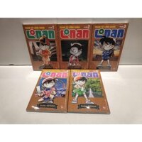 Truyện tranh: Conan phiên bản nâng cấp (bìa rời,combo 1 đến 5)