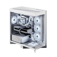 TRYX LUCA L70 White Gaming Case – E-ATX, Mid Tower, Tempered Glass